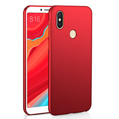 Coque Plastique Rigide Etui Housse Mat M01 pour Xiaomi Redmi S2 Rouge