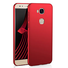 Coque Plastique Rigide Etui Housse Mat M02 pour Huawei Honor Play 5X Rouge