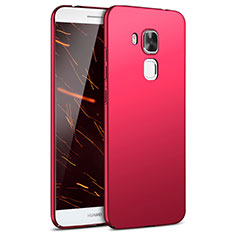 Coque Plastique Rigide Etui Housse Mat M02 pour Huawei Nova Plus Rouge