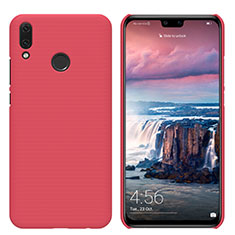 Coque Plastique Rigide Etui Housse Mat M02 pour Huawei Y9 (2019) Rouge