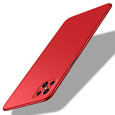 Coque Plastique Rigide Etui Housse Mat M02 pour Oppo A92s 5G Rouge