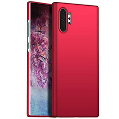 Coque Plastique Rigide Etui Housse Mat M02 pour Samsung Galaxy Note 10 Plus Rouge