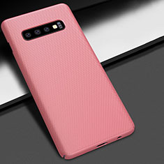 Coque Plastique Rigide Etui Housse Mat M02 pour Samsung Galaxy S10 5G Or Rose