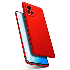 Coque Plastique Rigide Etui Housse Mat M02 pour Vivo V20 Pro 5G Rouge