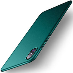 Coque Plastique Rigide Etui Housse Mat M02 pour Xiaomi Mi 8 Screen Fingerprint Edition Vert