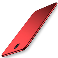 Coque Plastique Rigide Etui Housse Mat M02 pour Xiaomi Redmi 8A Rouge