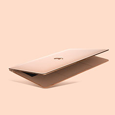 Coque Plastique Rigide Etui Housse Mat M03 pour Apple MacBook Air 13 pouces (2020) Or