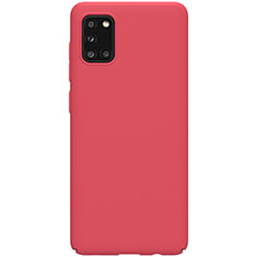 Coque Plastique Rigide Etui Housse Mat M03 pour Samsung Galaxy A31 Rouge