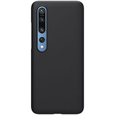 Coque Plastique Rigide Etui Housse Mat M04 pour Xiaomi Mi 10 Noir