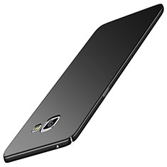 Coque Plastique Rigide Etui Housse Mat M05 pour Samsung Galaxy A9 Pro (2016) SM-A9100 Noir