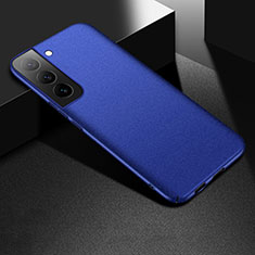 Coque Plastique Rigide Etui Housse Mat M06 pour Samsung Galaxy S21 Plus 5G Bleu