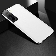 Coque Plastique Rigide Etui Housse Mat M06 pour Samsung Galaxy S25 5G Blanc