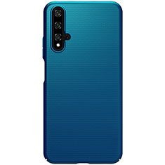 Coque Plastique Rigide Etui Housse Mat P01 pour Huawei Honor 20S Bleu