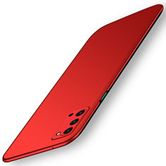 Coque Plastique Rigide Etui Housse Mat P01 pour Oppo Reno4 5G Rouge