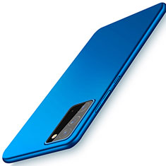 Coque Plastique Rigide Etui Housse Mat P01 pour Samsung Galaxy Note 20 5G Bleu