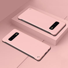 Coque Plastique Rigide Etui Housse Mat P01 pour Samsung Galaxy S10 5G Rose