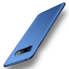 Coque Plastique Rigide Etui Housse Mat P01 pour Samsung Galaxy S10e Bleu