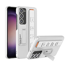 Coque Plastique Rigide Etui Housse Mat P01 pour Samsung Galaxy S22 5G Blanc