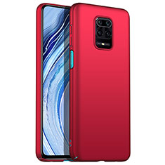 Coque Plastique Rigide Etui Housse Mat P01 pour Xiaomi Poco M2 Pro Rouge