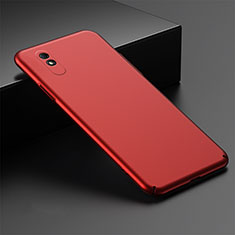 Coque Plastique Rigide Etui Housse Mat P01 pour Xiaomi Redmi 9A Rouge