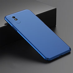 Coque Plastique Rigide Etui Housse Mat P01 pour Xiaomi Redmi 9i Bleu