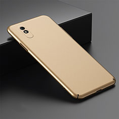 Coque Plastique Rigide Etui Housse Mat P01 pour Xiaomi Redmi 9i Or