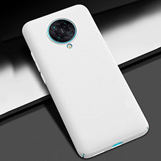 Coque Plastique Rigide Etui Housse Mat P02 pour Xiaomi Poco F2 Pro Blanc