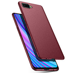 Coque Plastique Rigide Etui Housse Mat P03 pour Oppo R17 Neo Rouge