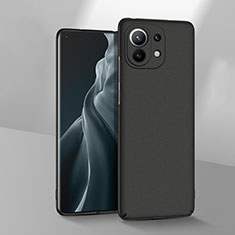 Coque Plastique Rigide Etui Housse Mat P03 pour Xiaomi Mi 11 Lite 5G Noir