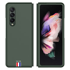 Coque Plastique Rigide Etui Housse Mat P04 pour Samsung Galaxy Z Fold3 5G Vert