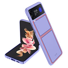 Coque Plastique Rigide Etui Housse Mat P05 pour Samsung Galaxy Z Flip3 5G Violet