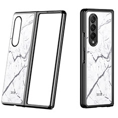 Coque Plastique Rigide Etui Housse Mat P08 pour Samsung Galaxy Z Fold4 5G Gris