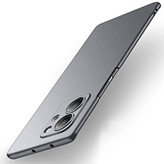 Coque Plastique Rigide Etui Housse Mat pour Huawei Honor 80 SE 5G Gris