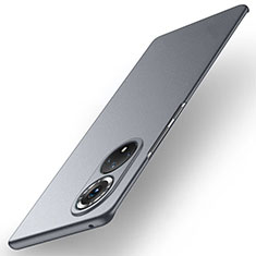 Coque Plastique Rigide Etui Housse Mat pour Huawei Nova 9 Pro Gris