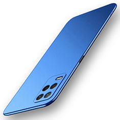 Coque Plastique Rigide Etui Housse Mat pour Realme Q3 5G Bleu