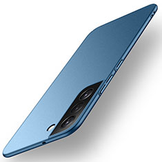 Coque Plastique Rigide Etui Housse Mat pour Samsung Galaxy S21 FE 5G Bleu