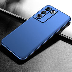 Coque Plastique Rigide Etui Housse Mat pour Vivo V27 Pro 5G Bleu