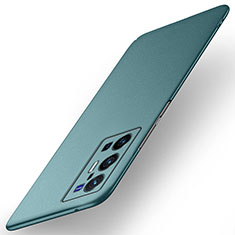 Coque Plastique Rigide Etui Housse Mat pour Vivo X70 Pro+ Plus 5G Vert