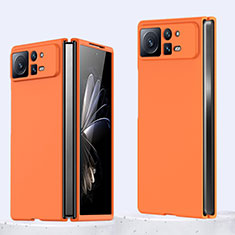 Coque Plastique Rigide Etui Housse Mat pour Xiaomi Mix Fold 2 5G Orange