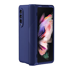 Coque Plastique Rigide Etui Housse Mat R01 pour Samsung Galaxy Z Fold4 5G Bleu