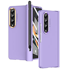 Coque Plastique Rigide Etui Housse Mat R07 pour Samsung Galaxy Z Fold3 5G Violet