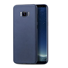 Coque Plastique Rigide Etui Housse Mat S01 pour Samsung Galaxy S8 Bleu