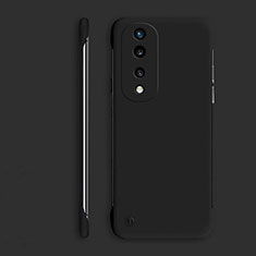 Coque Plastique Rigide Etui Housse Mat Sans Cadre P01 pour Huawei Honor 70 Pro+ Plus 5G Noir