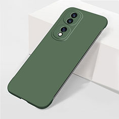 Coque Plastique Rigide Etui Housse Mat Sans Cadre P01 pour Huawei Honor 80 Pro 5G Vert Nuit