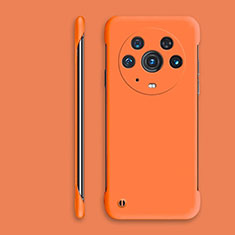 Coque Plastique Rigide Etui Housse Mat Sans Cadre P01 pour Huawei Honor Magic3 Pro 5G Orange