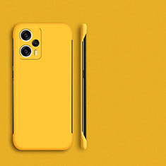 Coque Plastique Rigide Etui Housse Mat Sans Cadre P01 pour Xiaomi Poco F5 5G Jaune