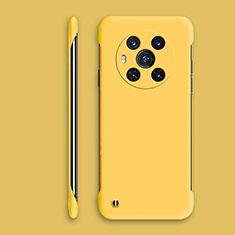 Coque Plastique Rigide Etui Housse Mat Sans Cadre P02 pour Huawei Honor Magic3 5G Jaune