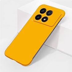 Coque Plastique Rigide Etui Housse Mat Sans Cadre P02 pour Xiaomi Redmi K70 5G Jaune