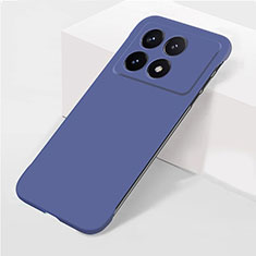 Coque Plastique Rigide Etui Housse Mat Sans Cadre P02 pour Xiaomi Redmi K70 Pro 5G Bleu