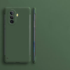 Coque Plastique Rigide Etui Housse Mat Sans Cadre pour Huawei Enjoy 50 Vert Nuit